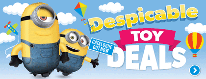 50% OFF ON DESPICABLE TOY