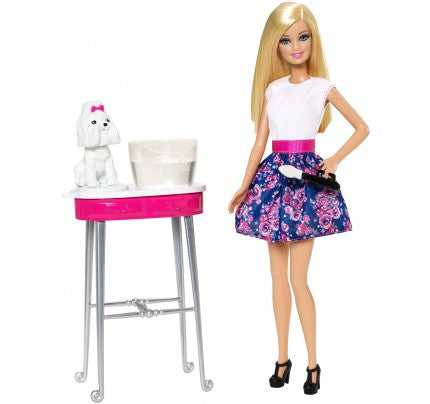 Barbie Color Cute Me & Puppy Play Set